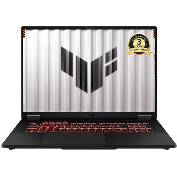 Asus PC Portable Gamer ASUS TUF Gaming A18 : Win 11 - 18.0 WUXGA 144Hz - RTX 5050 8Go - AMD Ryzen 7 260 - RAM 16Go - 512Go SSD