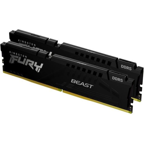 KINGSTON TECHNOLOGY KINGSTON TECHNOLOGY FURY Beast RAM DDR5 16 Go (2 x 8 Go) 5200 MHz CL40