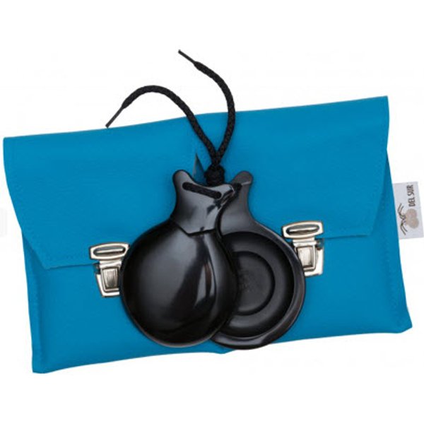 Castañuelas Doble Caja Gama Profesional Vidrio Negro Castañuelas del Sur