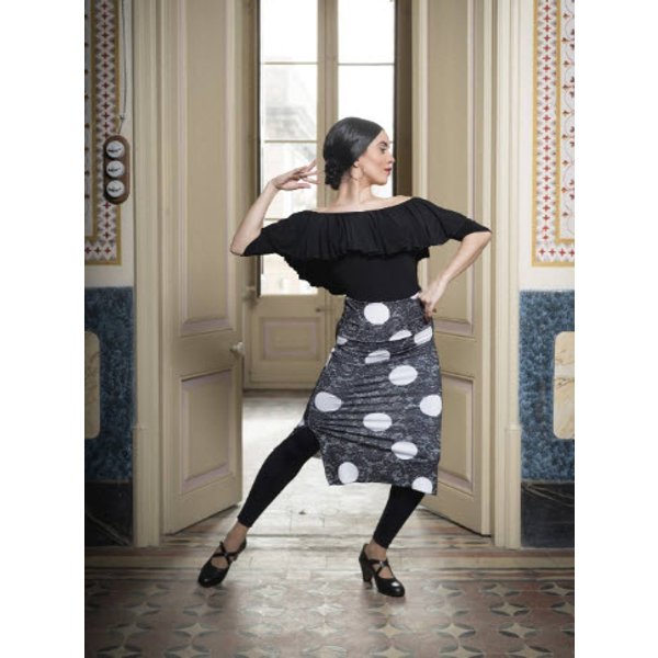 Falda Flamenca Davedans Bangui Burdeos
