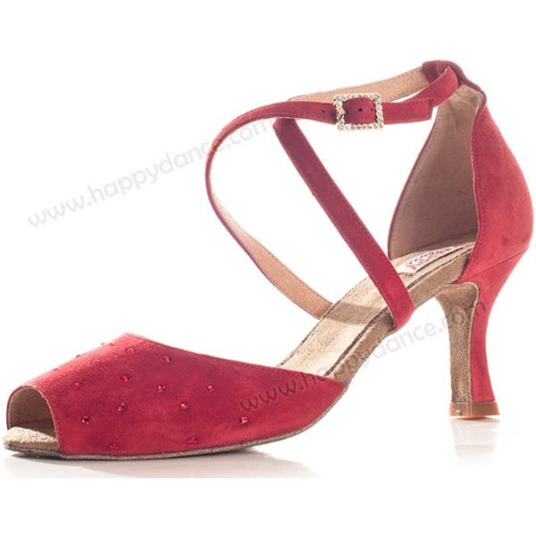 Zapato Pedrería Baile de Salón Happy Dance Cuero