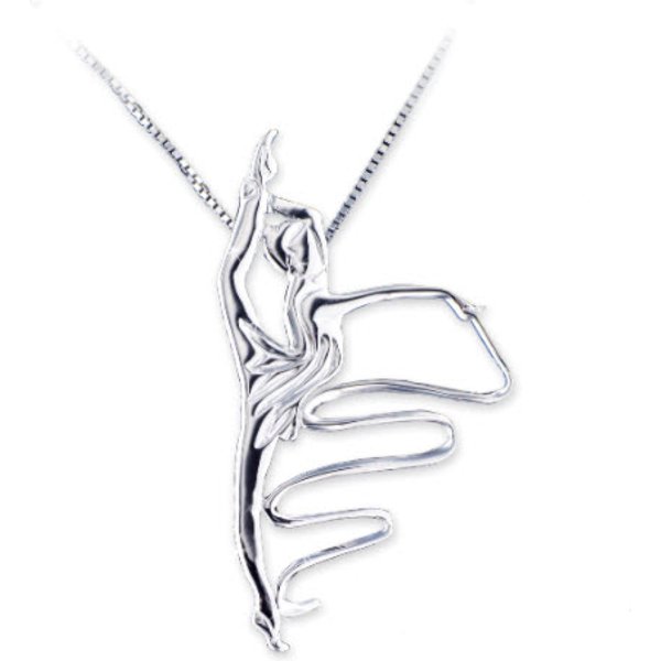 Colgantes Mikelart Plata Figuras Gimnasia Rítmica