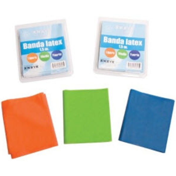 Bandas Elásticas de Látex Amaya Sport Naranja (Ligera)