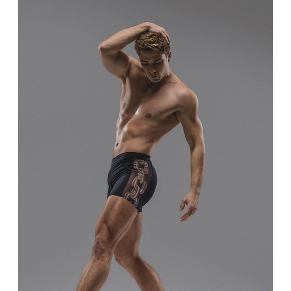 Pantalón Short Ballet Hombre Kuri Ballet Rosa