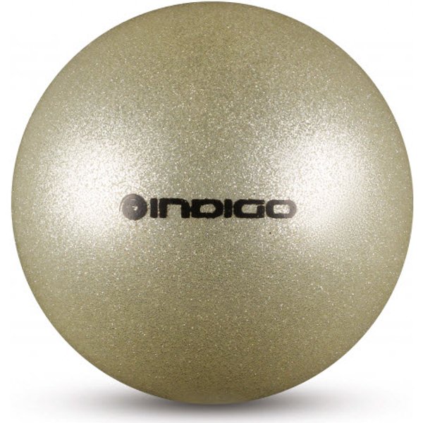 Pelota Infantil PVC Metalizada Glitter 300 gr Gimnasia Rítmica Indigo