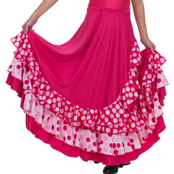 Falda Flamenca Lunares Happy Dance