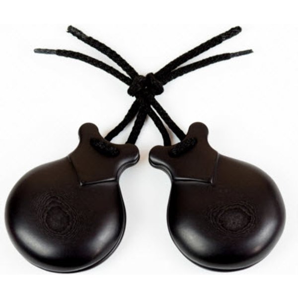Jale Castañuelas Profesionales Fibra Marfil Negro