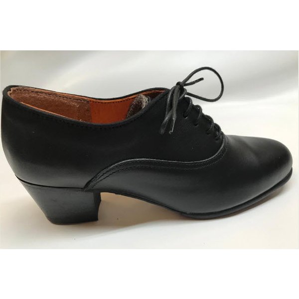 Zapato Flamenco Cordones Hombre Piel
