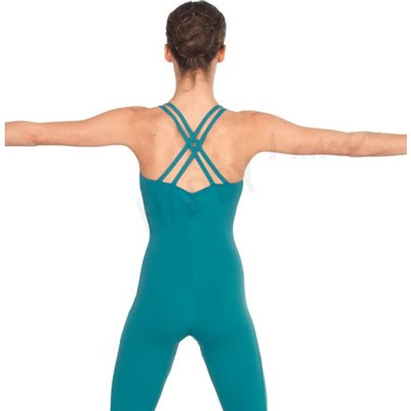 Maillot Entero Ballet Doble Cruz Espalda
