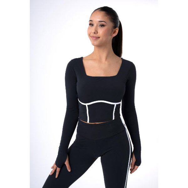 Camiseta Top Patinaje Artístico EUSEBIA Intermezzo
