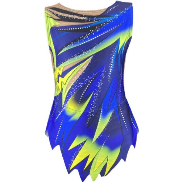 Maillot Gimnasia Rítmica/Patinaje PRISCILLA 250 Piedras
