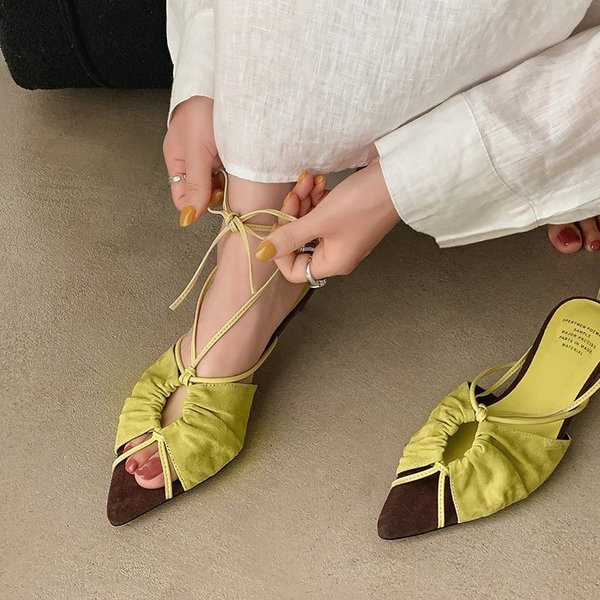 CHIKO Castalia Peep Toe Kitten Heels Heeled Sandals