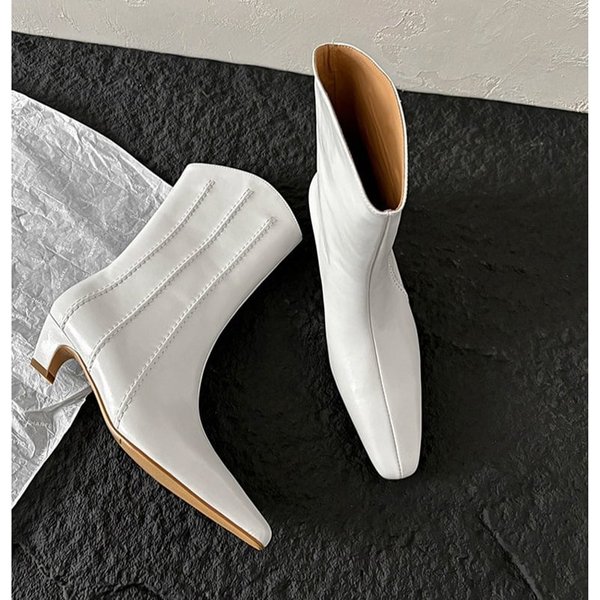 CHIKO Corcoran Pointy Toe Kitten Heels Ankle Boots | Women Shoes, Boots, Minimalism