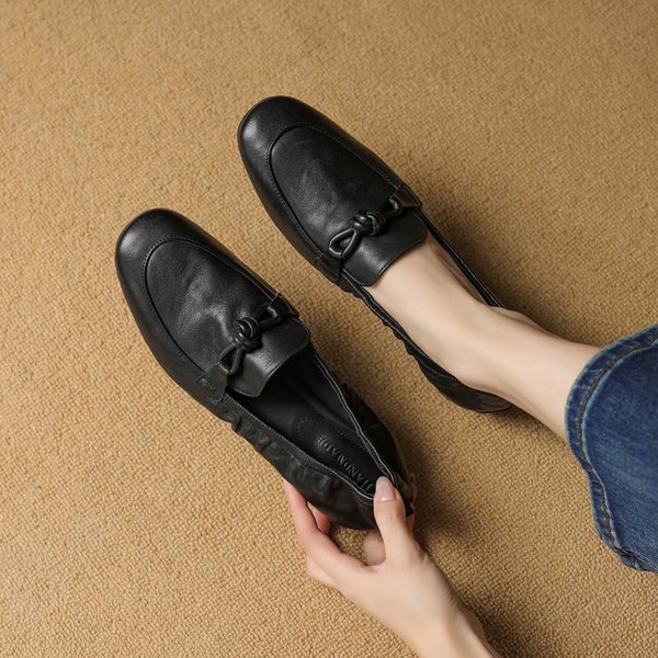 CHIKO Dalila Square Toe Block Heels Loafers Shoes