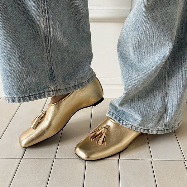 CHIKO Dehlia Square Toe Wedge Pumps Shoes