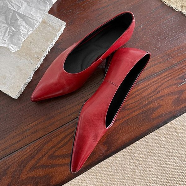 CHIKO Diane-Marie Pointy Toe Wedge Pumps Shoes