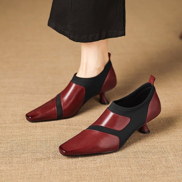 CHIKO Dionis Pointy Toe Kitten Heels Booties