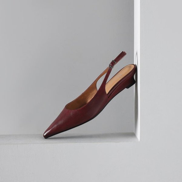 CHIKO Dyan Pointy Toe Wedge Slingback Shoes
