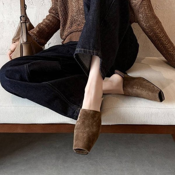 CHIKO Eba Peep Toe Block Heels Clogs/Mules Shoes