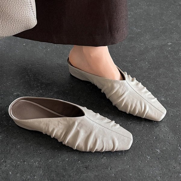 CHIKO Elsey Square Toe Wedge Clogs/Mules Shoes