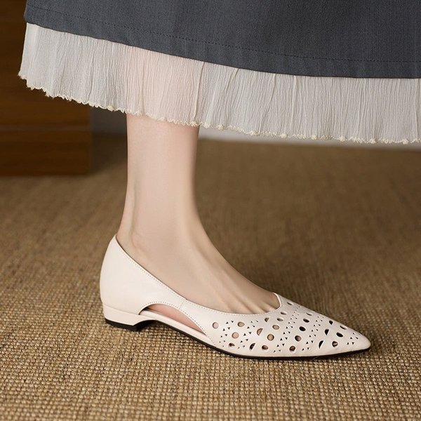 CHIKO Eolande Pointy Toe Block Heels Pumps Shoes
