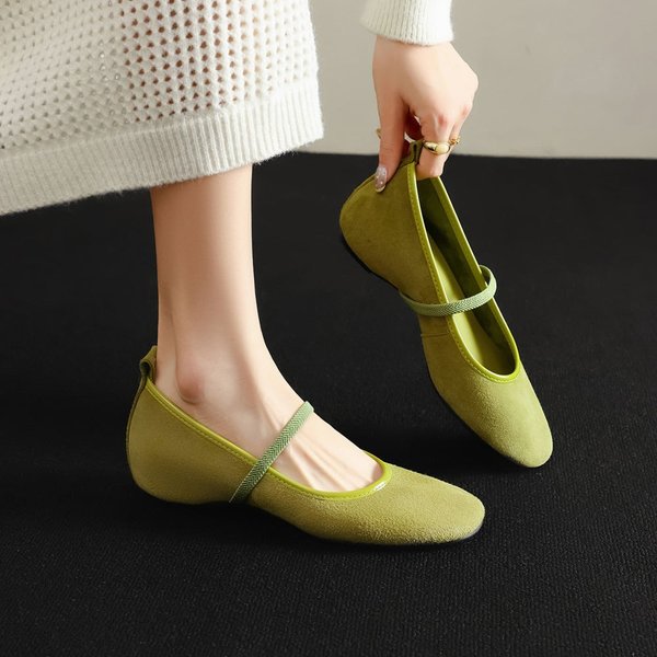 CHIKO Fenelia Round Toe Wedge Mary Jane Shoes