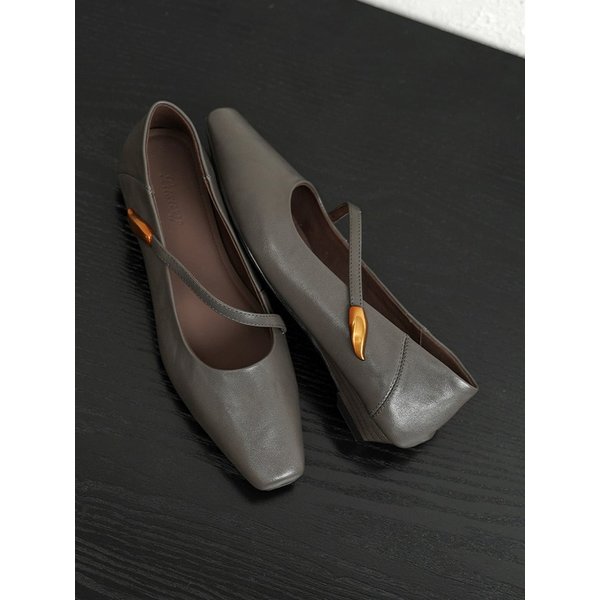 CHIKO Georgie Square Toe Block Heels Mary Jane Shoes