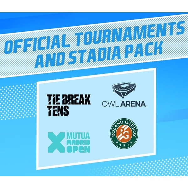 Tennis World Tour 2 - Official Tournaments and Stadia Pack Steam Key