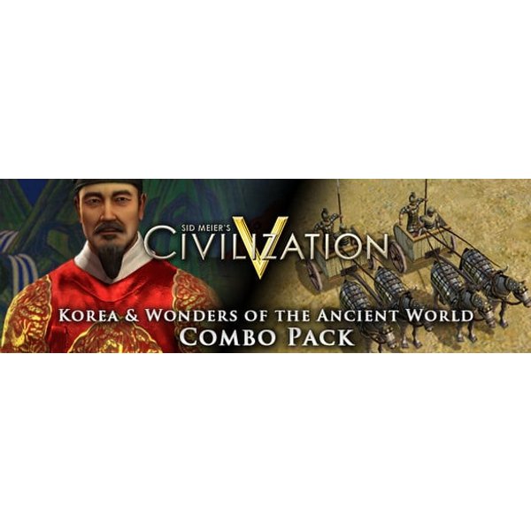 Civilization V: Korea and Wonders of the Ancient World - Combo Pack Steam Key