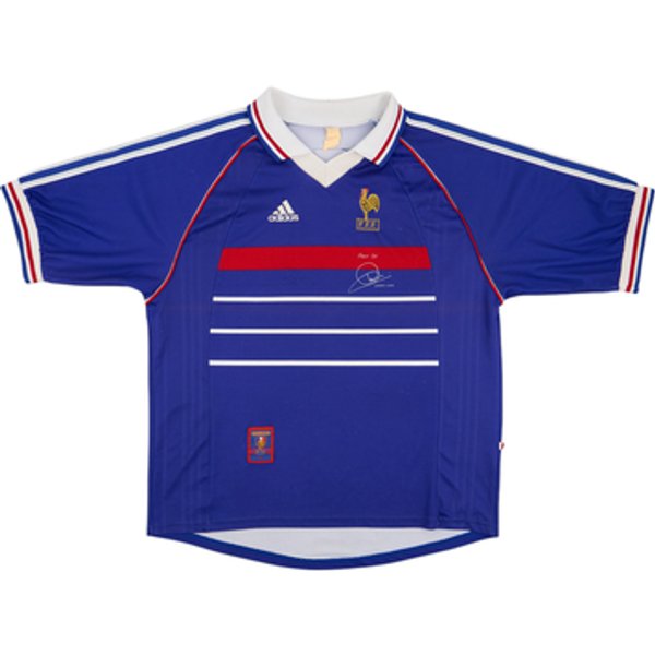 1998-00 France 'Pour Toi Zinedine Zidane' Home Shirt (XL)