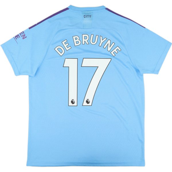 2019-20 Manchester City Home Shirt De Bruyne #17 (XL)