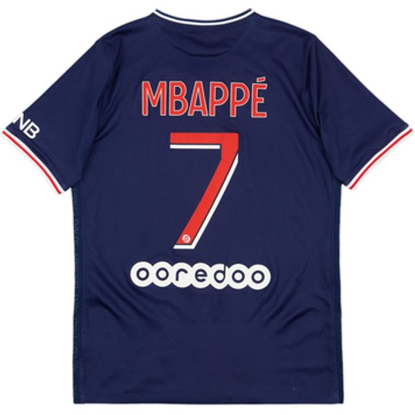 2020-21 Paris Saint-Germain Home Shirt Mbappe #7