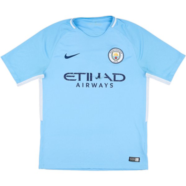 2017-18 Manchester City Home Shirt (M)