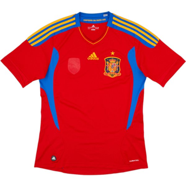 2010-11 Spain Home Shirt (M)