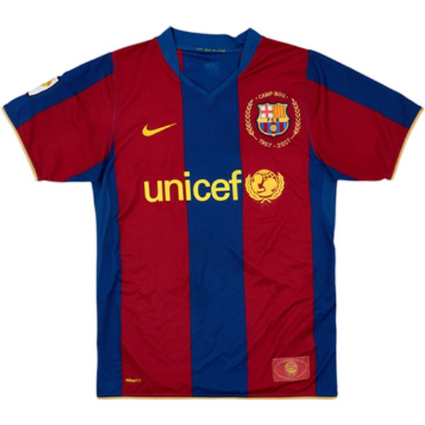 2007-08 Barcelona home shirt