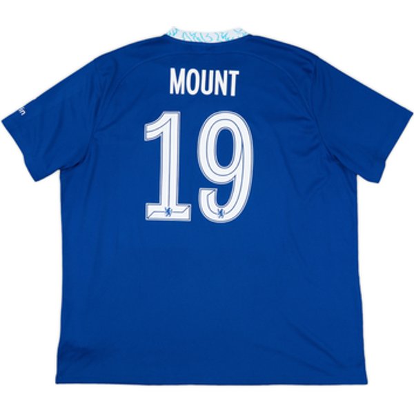2022-23 Chelsea Home Shirt Mount #19 (3XL)