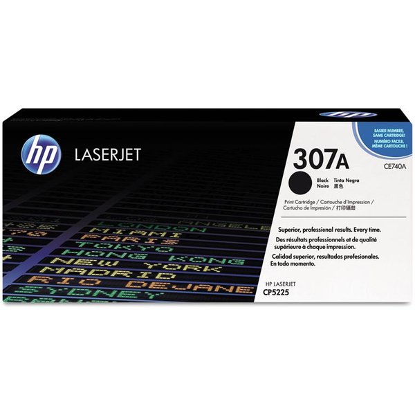 HP 307A (CE740A) Black Original Toner Cartridge