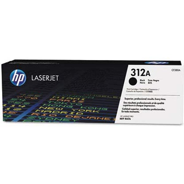HP 312A Black Original Toner Cartridge (CF380A)