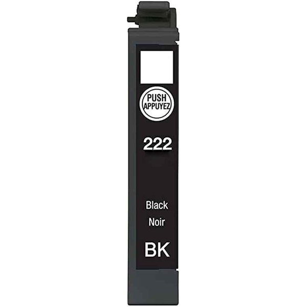 Compatible Epson 222 Ink Cartridge (Replaces Epson T222120) Black