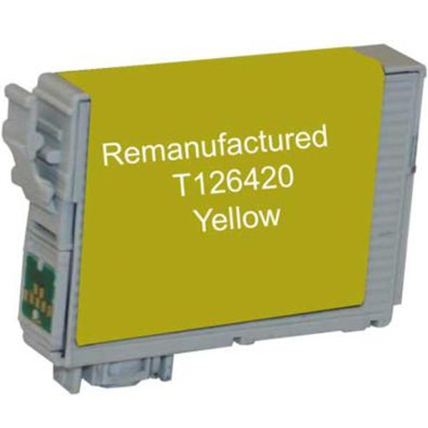 Compatible Epson 126 Ink Cartridge (Replaces Epson T126420) Yellow