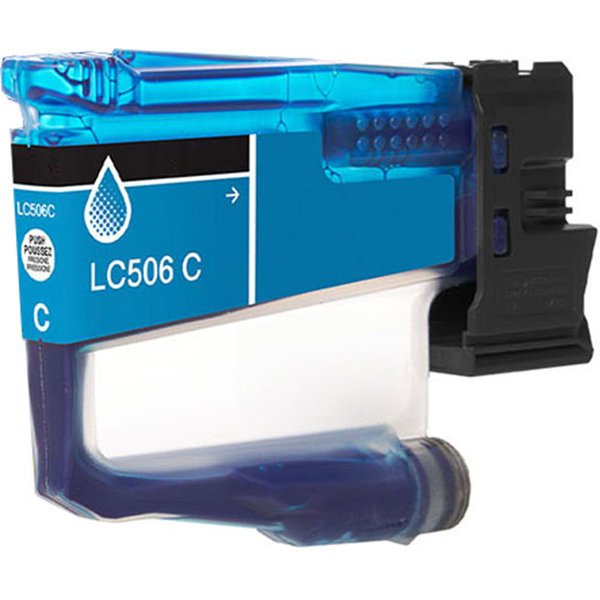 Compatible Brother LC506C Standard Yield Ink Cartridge Cyan