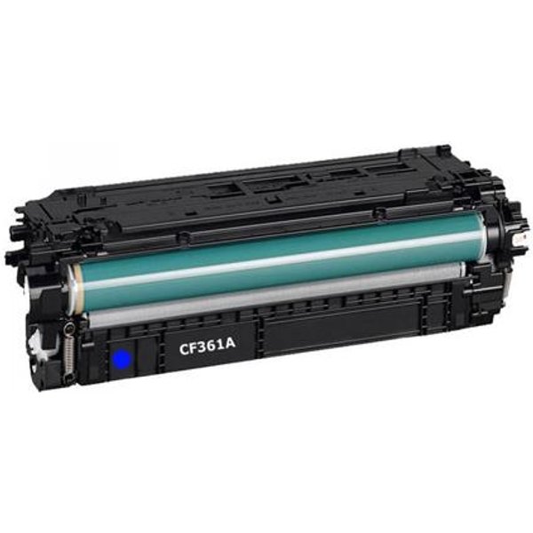 Compatible HP 508A Standard Yield Toner Cartridge (Replaces HP CF361A) Cyan