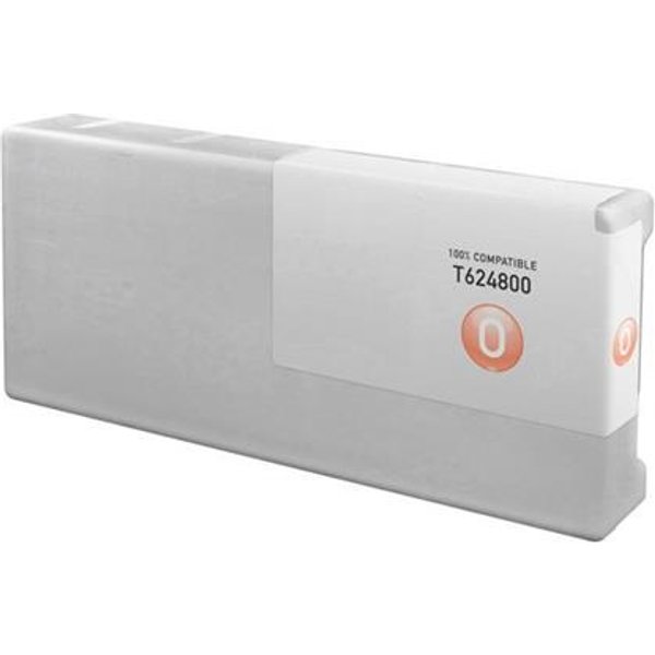 Compatible Epson T6248 Ink Cartridge (Replaces Epson T624800) Orange