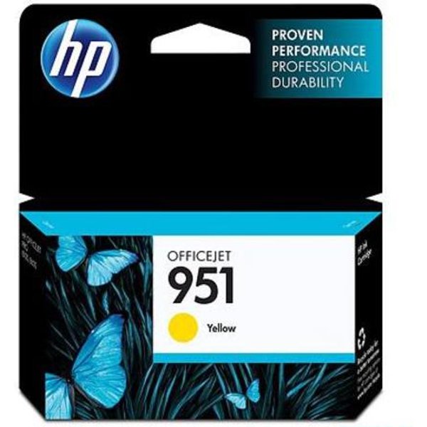 HP 951 (CN052AN) Yellow Original Standard Capacity Officejet Ink Cartridge