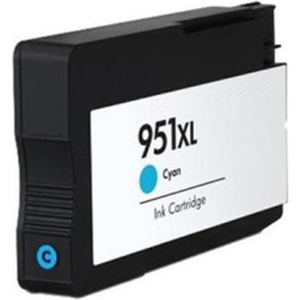 Compatible HP 951XL High Yield Ink Cartridge (Replaces HP CN046AN) Cyan