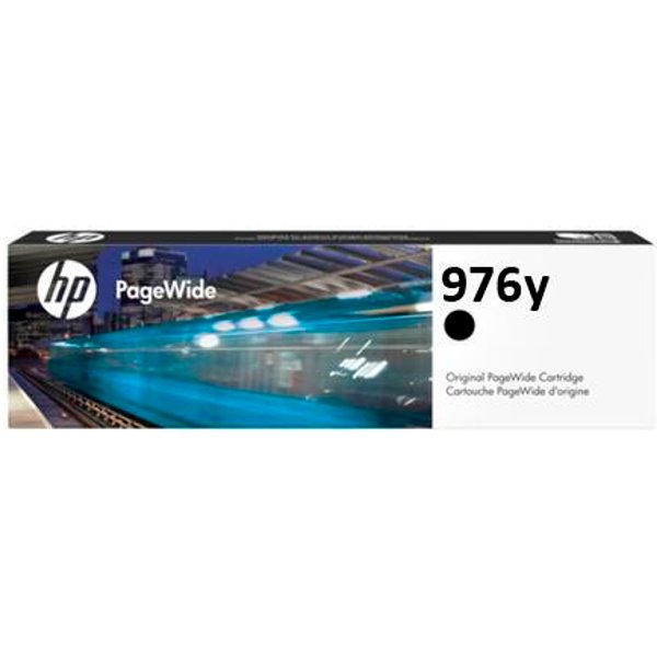 HP 976Y (L0R08A) Black Original Extra High Capacity PageWide Cartridge