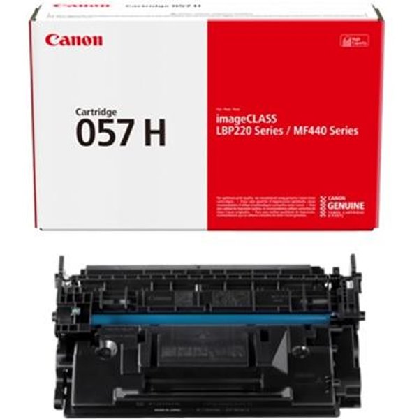 Canon 057H (3010C001) Black Original High Capacity Toner Cartridge