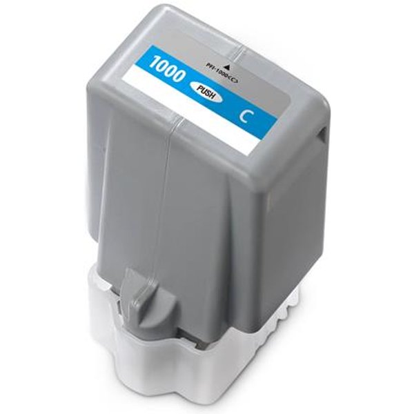 Compatible Canon PFI-1000C Ink Cartridge (Replaces Canon 0547C001) Cyan