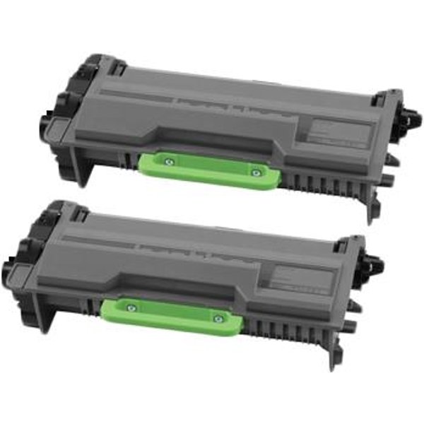 Compatible Brother TN820 Black Toner Cartridges (2 Pack) Twin Pack