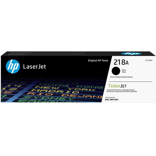 HP 218A (W2180A) Black Original Standard Yield Toner Cartridge